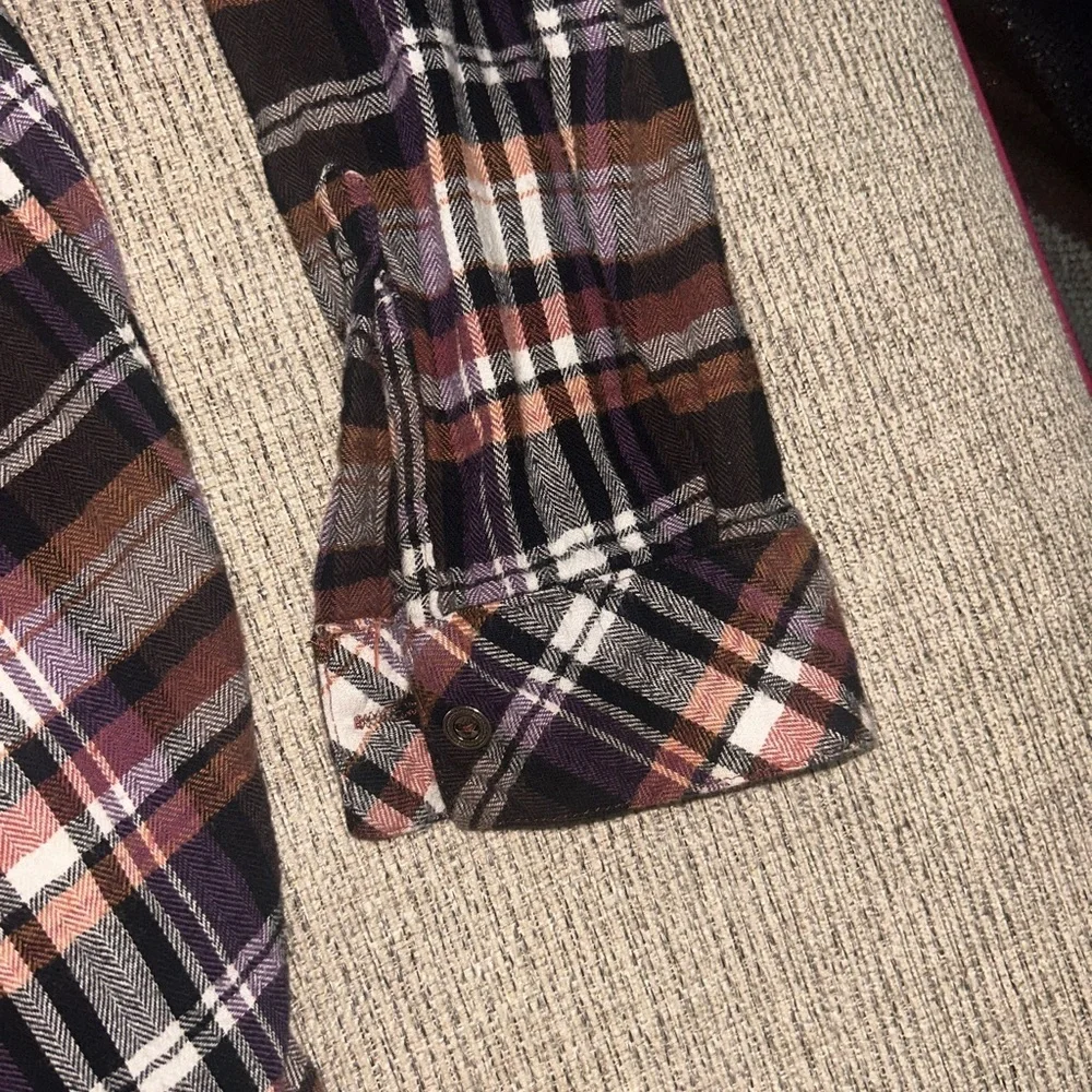 Wild Fable Multicolor Plaid Button Down Shirt - Picture 4 of 5